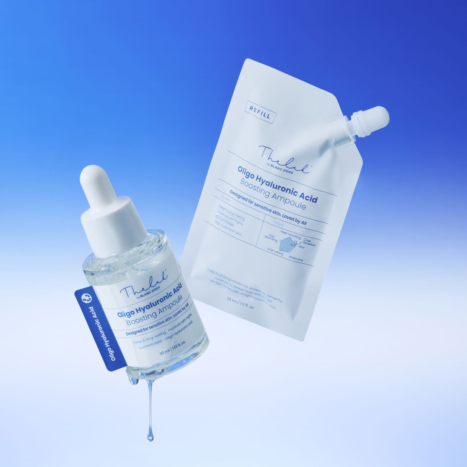 THE LAB by BLANC DOUX Oligo Hyaluronic Acid Boosting Ampoule 33ml