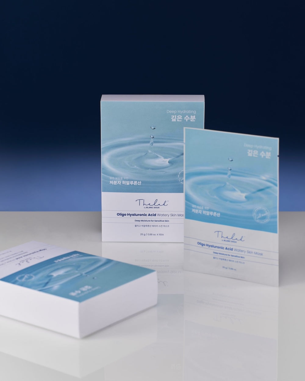 THE LAB by BLANC DOUX Oligo Hyaluronic Acid Watery Skin Mask x 10