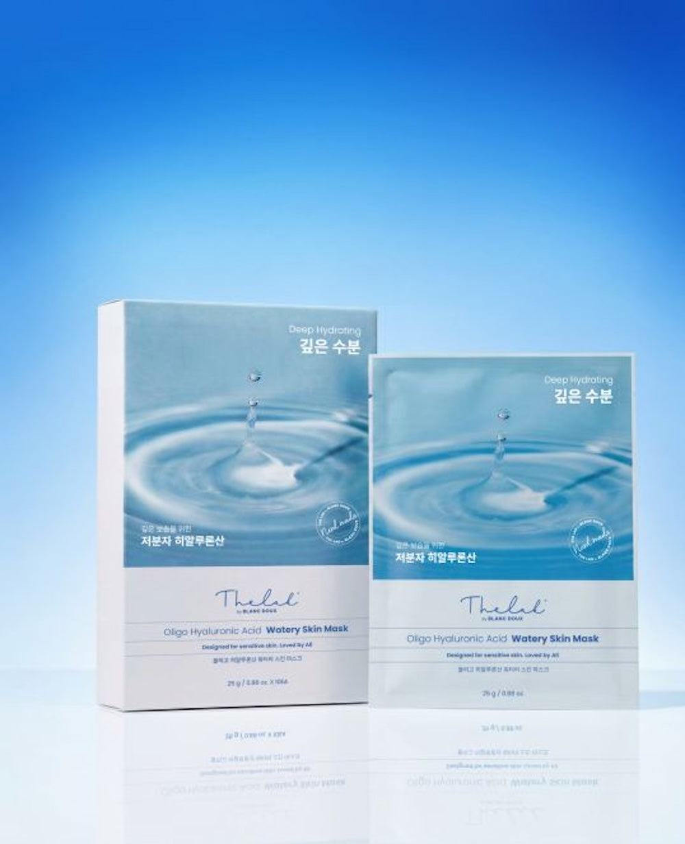 THE LAB by BLANC DOUX Oligo Hyaluronic Acid Watery Skin Mask x 10