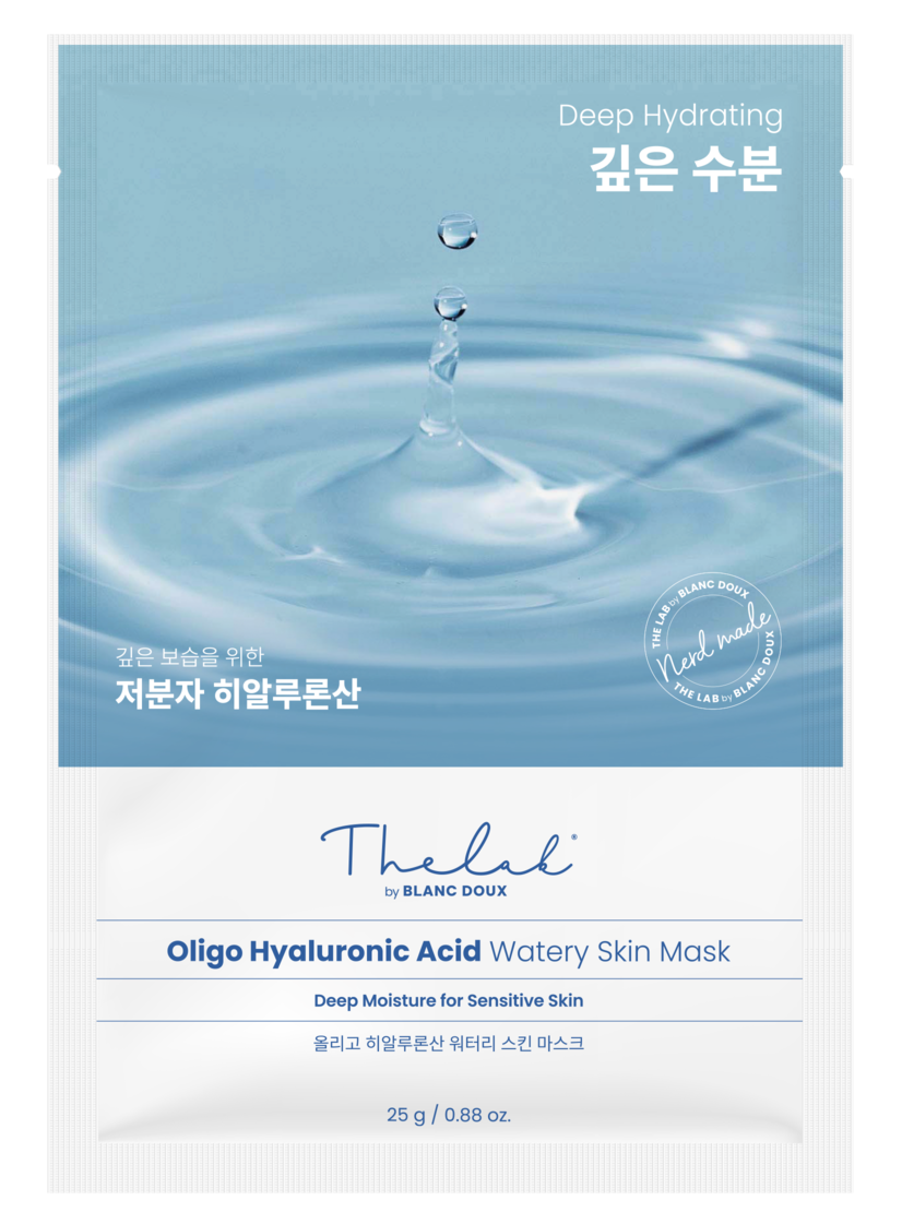 THE LAB by BLANC DOUX Oligo Hyaluronic Acid Watery Skin Mask x 10
