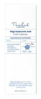 THE LAB by BLANC DOUX Oligo Hyaluronic Acid Foam Cleanser 120ml