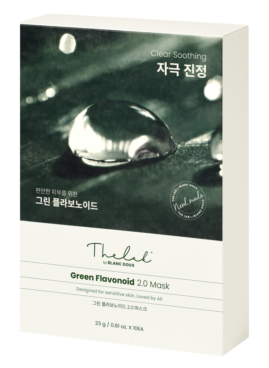 THE LAB by BLANC DOUX Green Flavonoid 2.0 Mask x 10