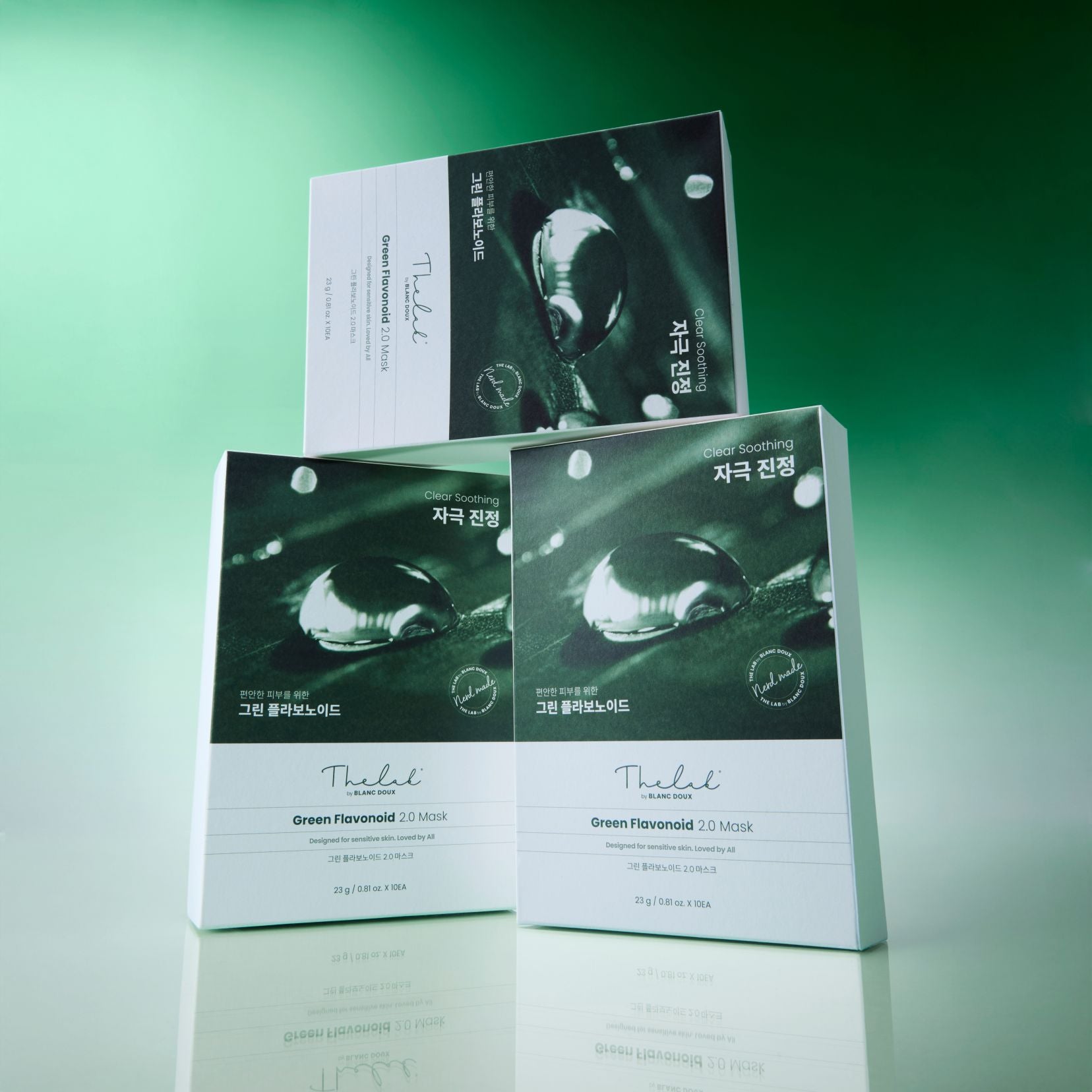 THE LAB by BLANC DOUX Green Flavonoid 2.0 Mask x 10