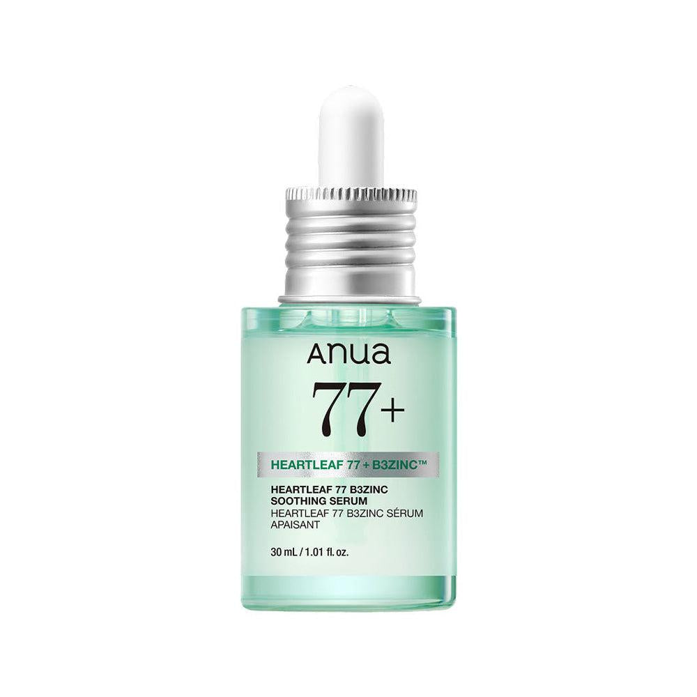 Anua Heartleaf 77% B3 Zinc Soothing Serum 30ml - front