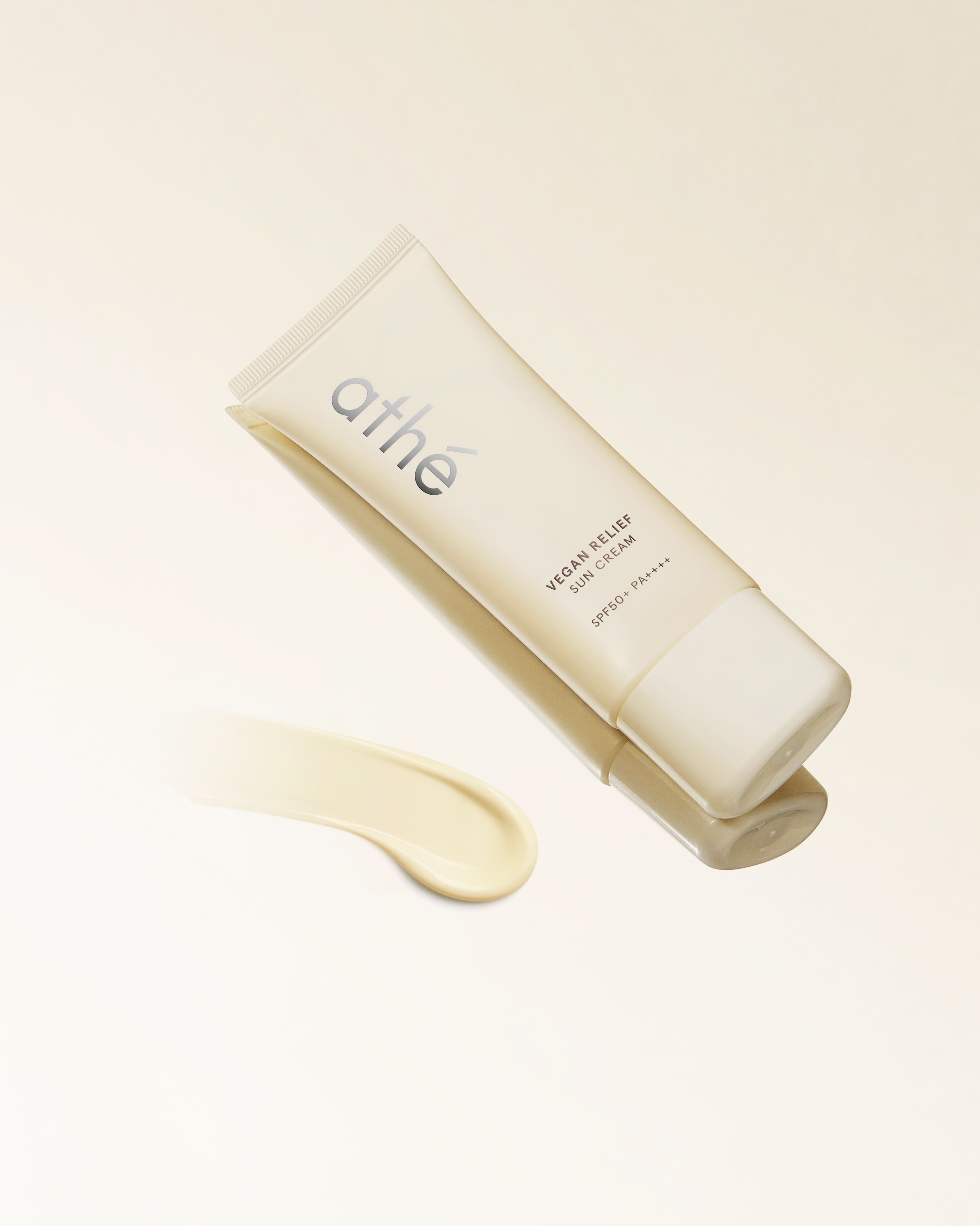 athe Vegan Relief Sun Cream 40ml - texture swatch