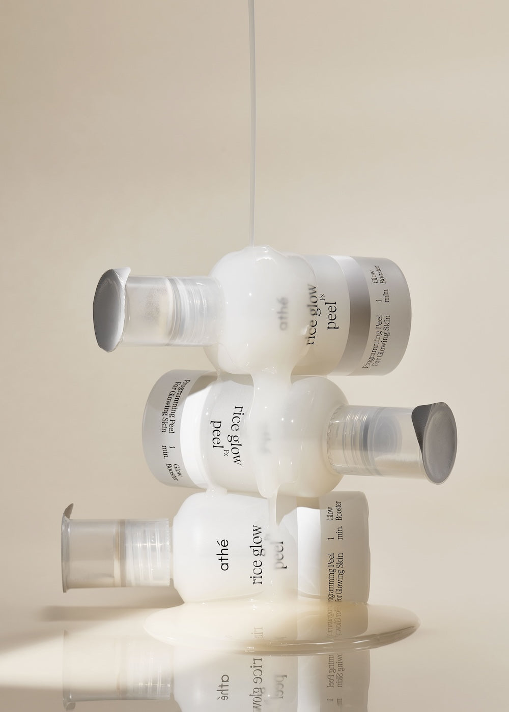 athe Glow Peel 24ml - before after skin result