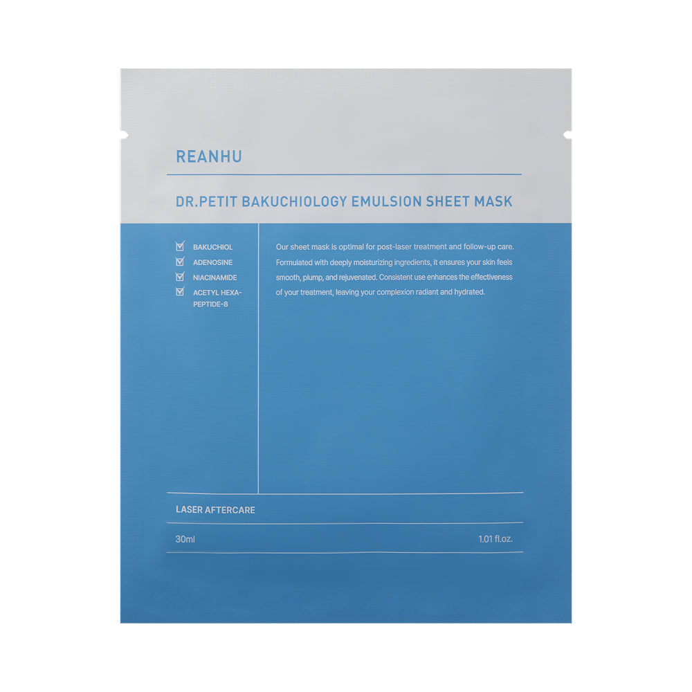 Dr. Petit Reanhu Bakuchiol Emulsion Sheet Mask 30ml x 10