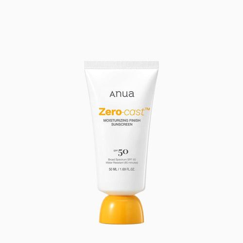 Anua Zero-Cast Moisturizing Finish Sunscreen 50ml - side view