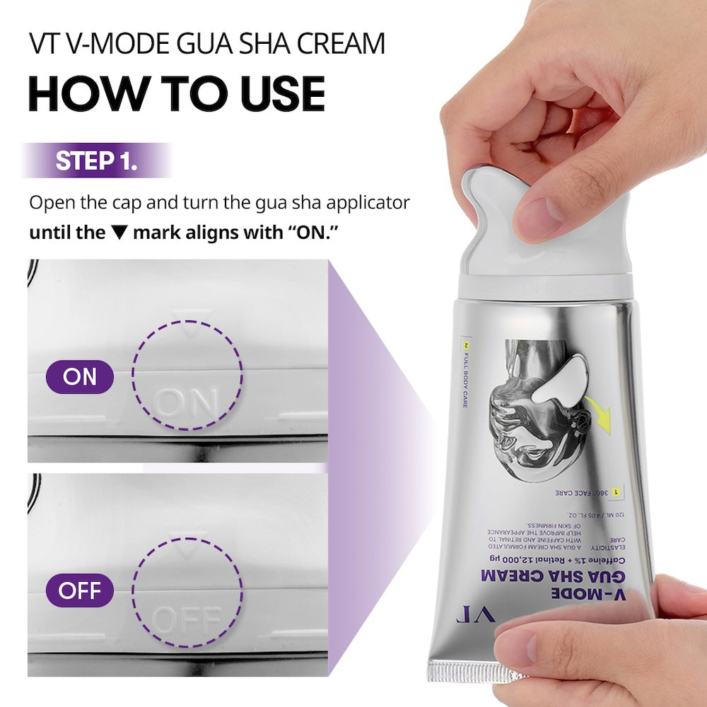 VT Cosmetics V-Mode Gua Sha Cream 120ml product view 14