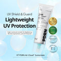 VT Cosmetics PDRN Air Cloud Sunscreen 50ml product image