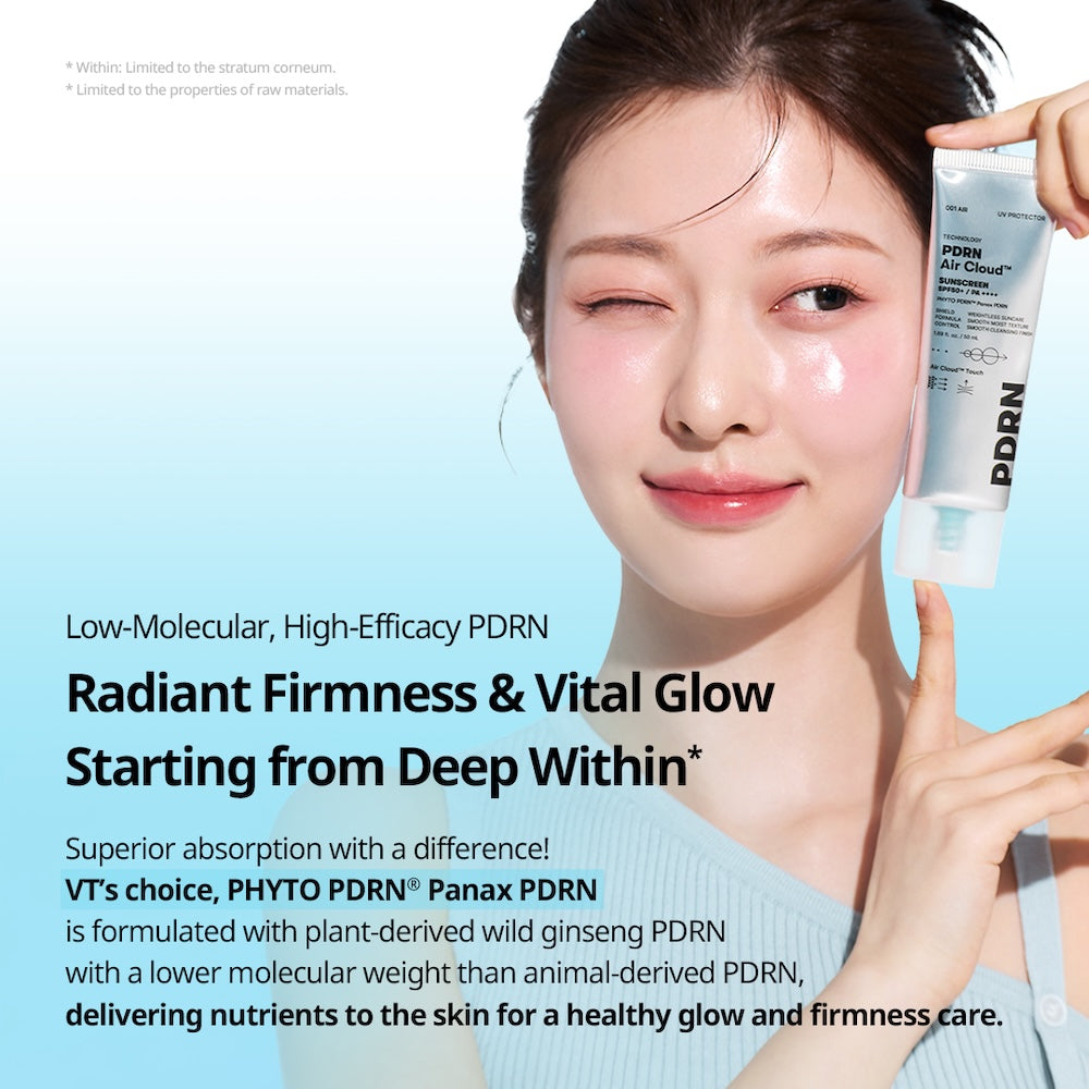 VT Cosmetics PDRN Air Cloud Sunscreen 50ml product view 9