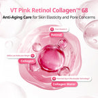 VT Cosmetics Retinol Collagen Pink Micro Bubble Serum 70ml