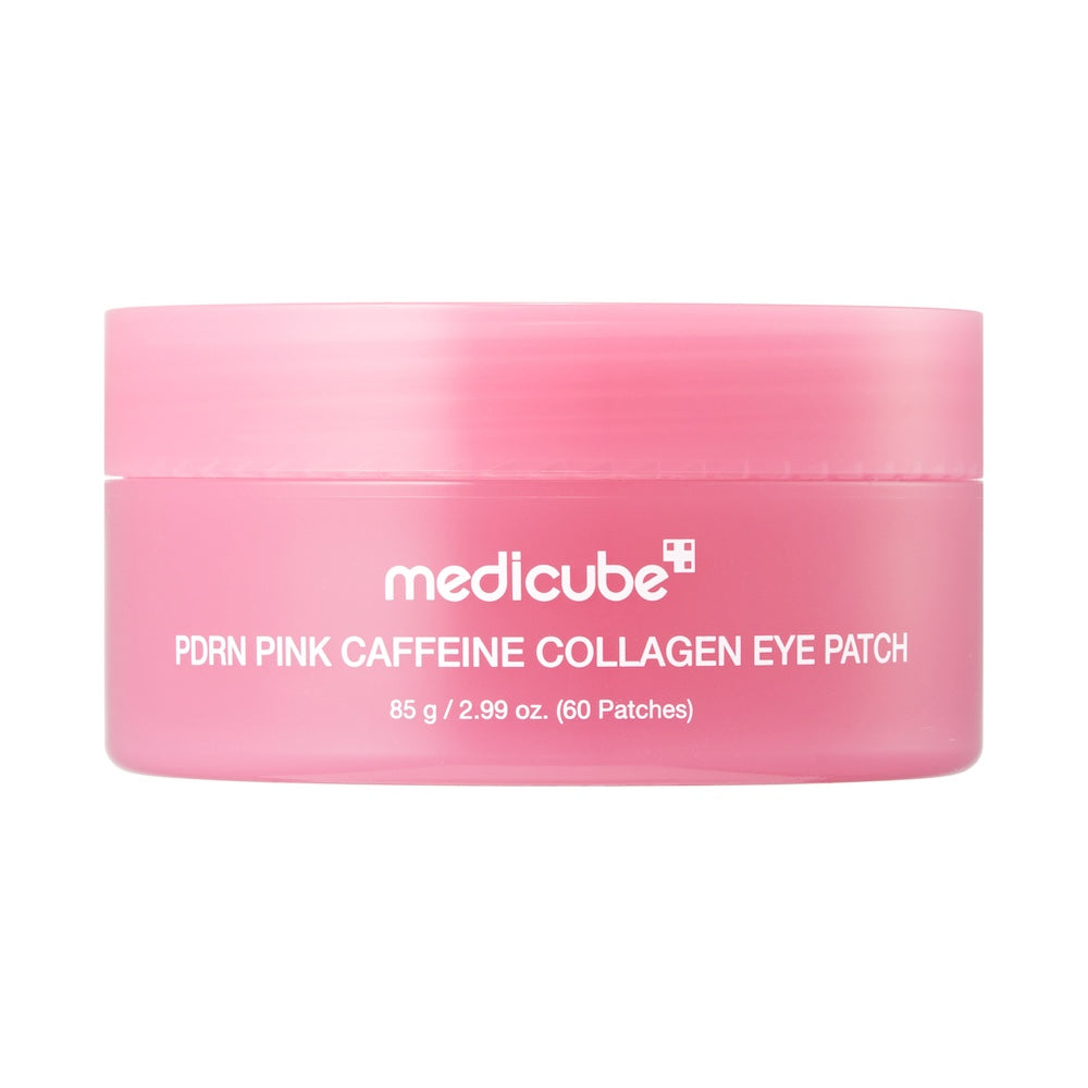 Medicube PDRN Pink Caffeine Collagen Eye Patch packaging front