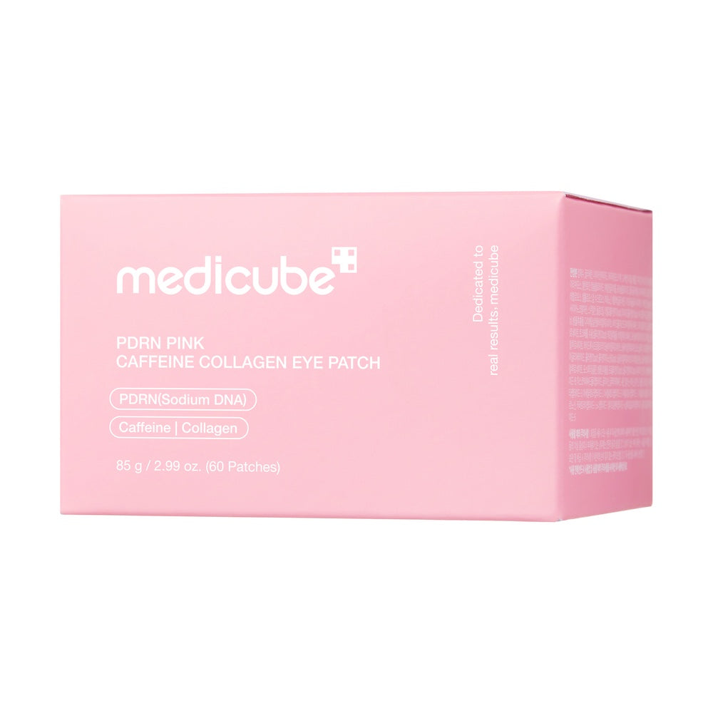 Medicube Pink Caffeine Collagen Eye Patch revitalised under-eye area