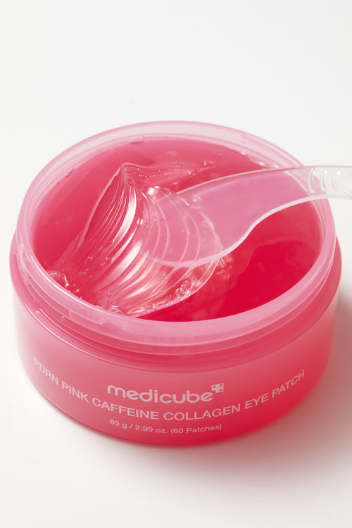 Medicube Eye Patch hydrogel patches applied under eyes