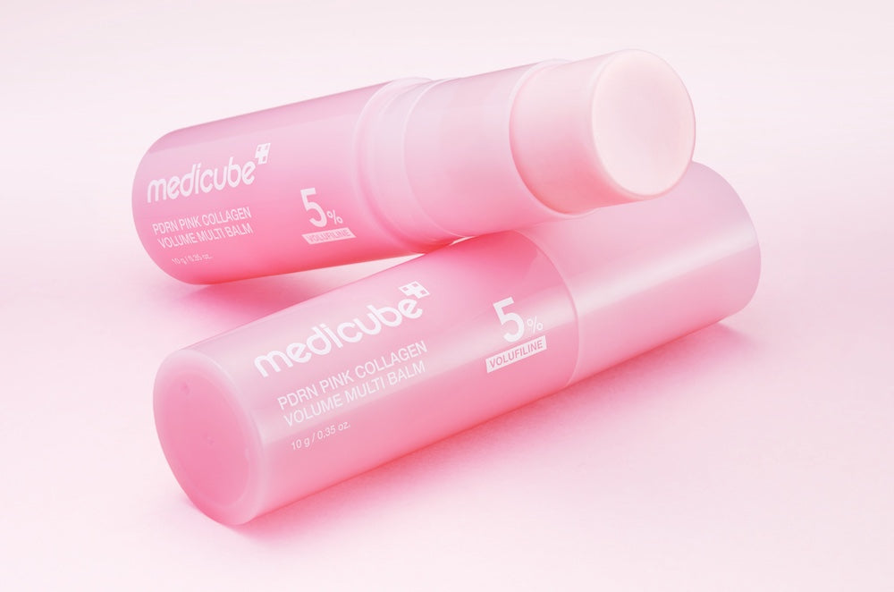 Medicube Pink Collagen Volume Balm on-the-go stick format