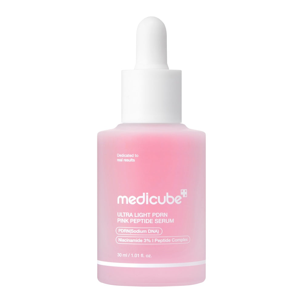 Medicube PDRN Pink Peptide Serum Ultra Light 30ml bottle