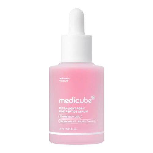 Medicube PDRN Pink Peptide Serum Ultra Light 30ml bottle