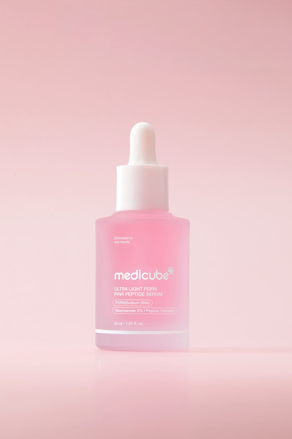 Medicube PDRN Pink Peptide Serum Ultra Light daily AM PM use
