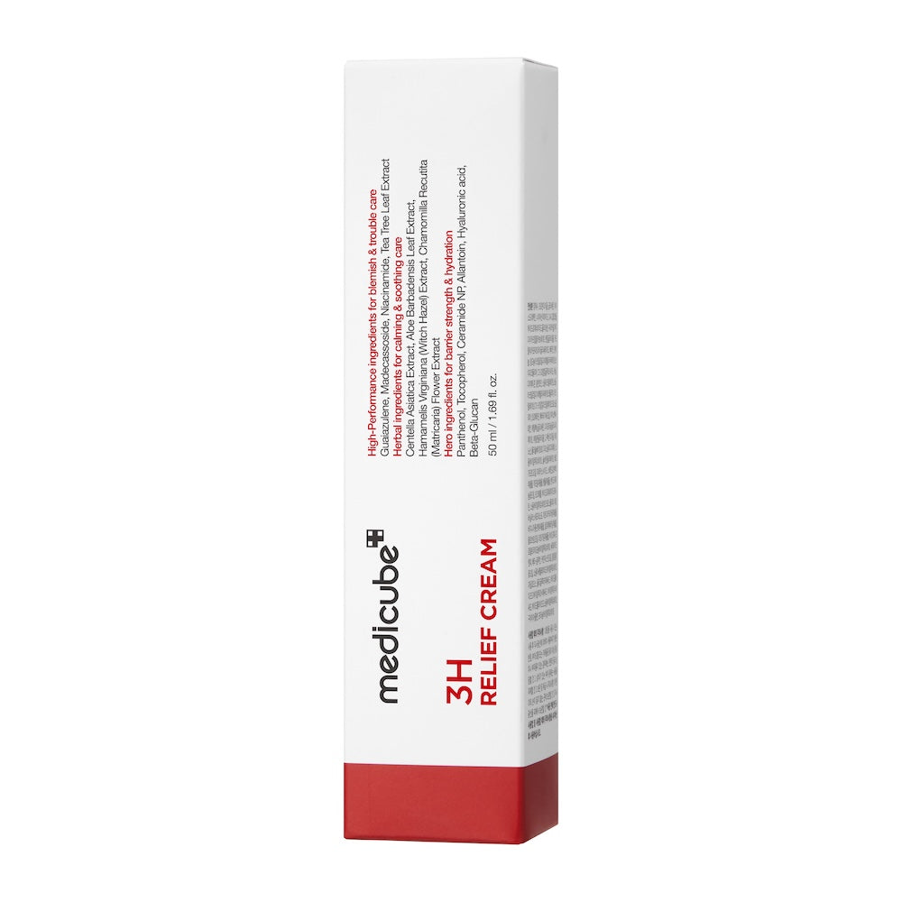 Medicube 3H Relief Cream 50ml product detail view