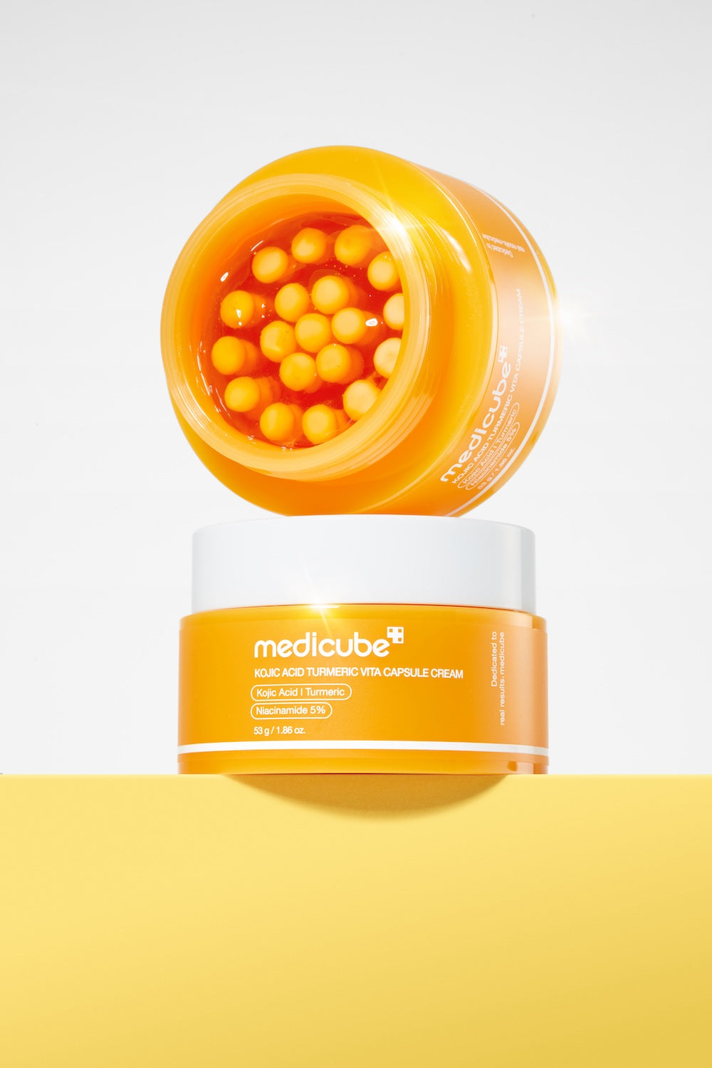 Medicube Kojic Acid Vita Capsule Cream Alpha-Arbutin Retinol Ceramide