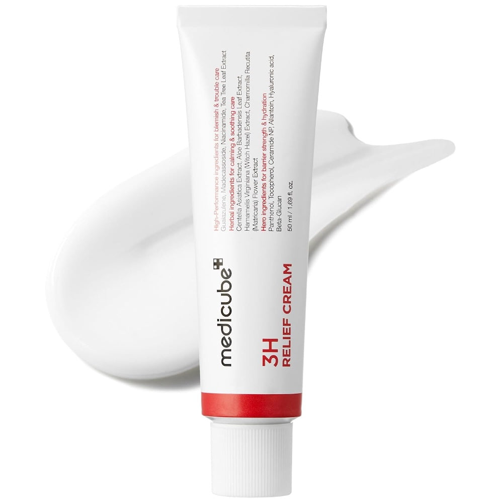 Medicube Hypochlorous 3H Relief Cream skin barrier hydration benefits