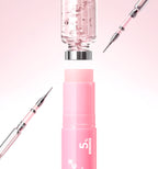 Medicube Pink Collagen Balm melting texture on skin