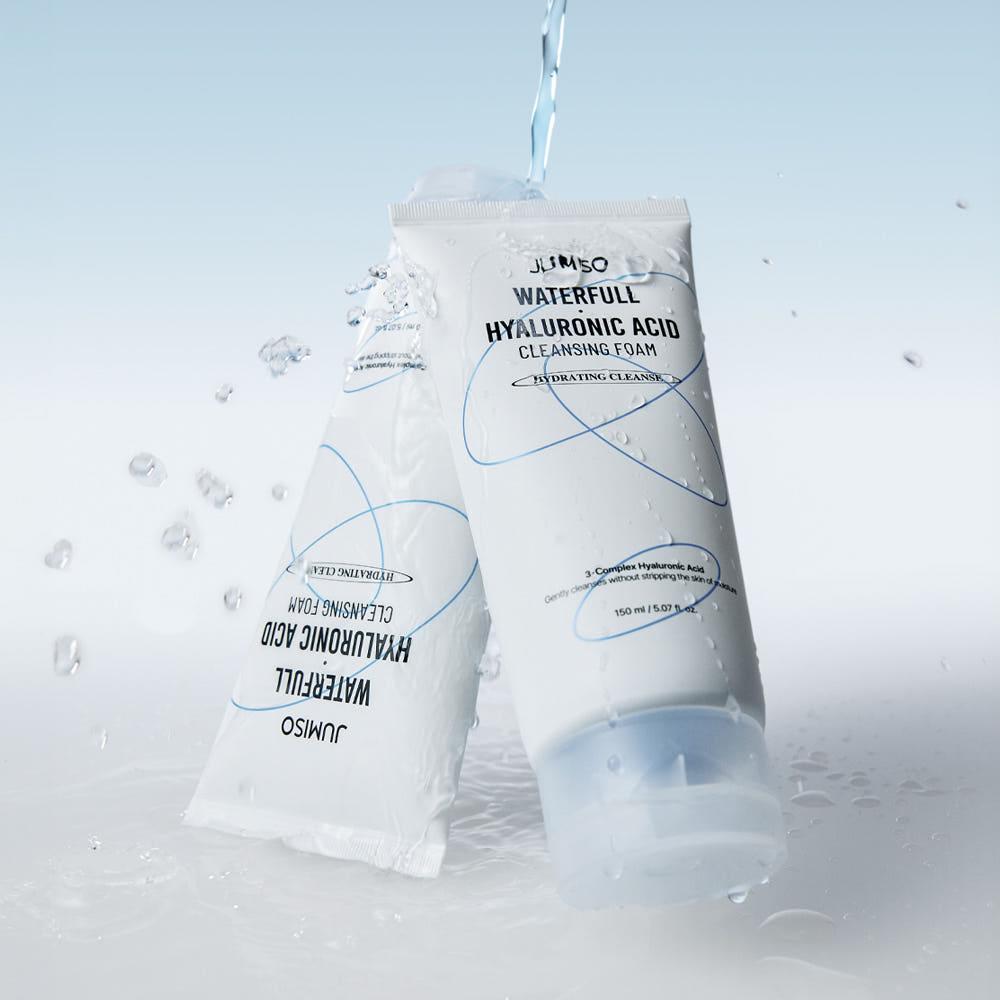 Jumiso Waterfull Hyaluronic Acid Cleansing Foam 150ml tube front