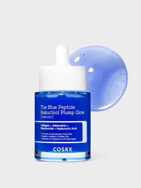 COSRX The Blue Peptide Bakuchiol Plump Glow Serum 50ml product image