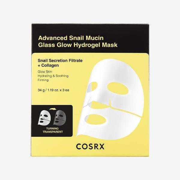 COSRX Advanced Snail Mucin Glass Glow Hydrogel Mask x 3 product image