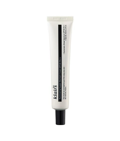 Dear Klairs Illuminating Supple Blemish Cream 40g, bb cream for natural coverage and a luminous finish