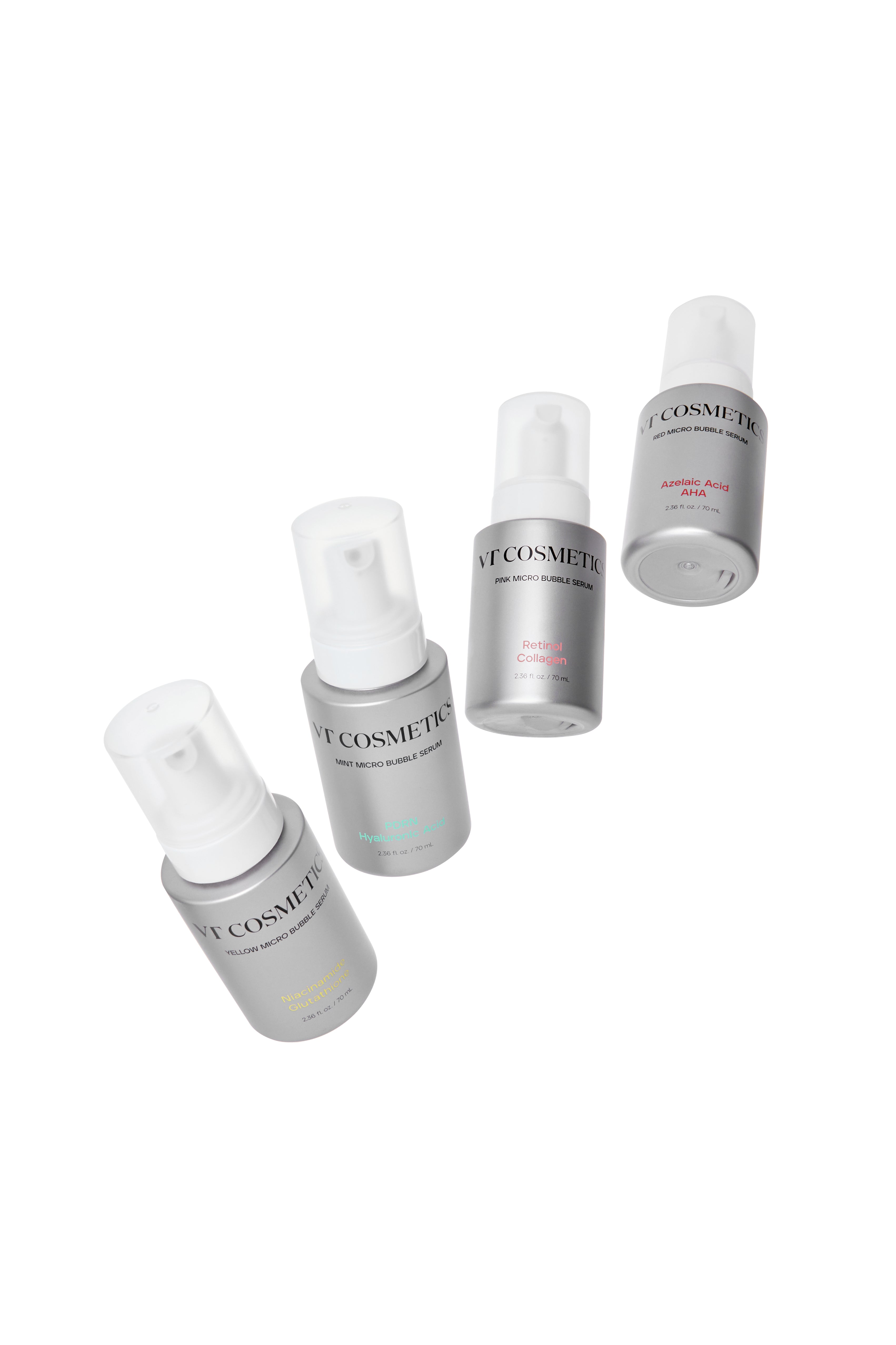 VT Cosmetics AZ AHA Red Micro Bubble Serum 70ml product view 6