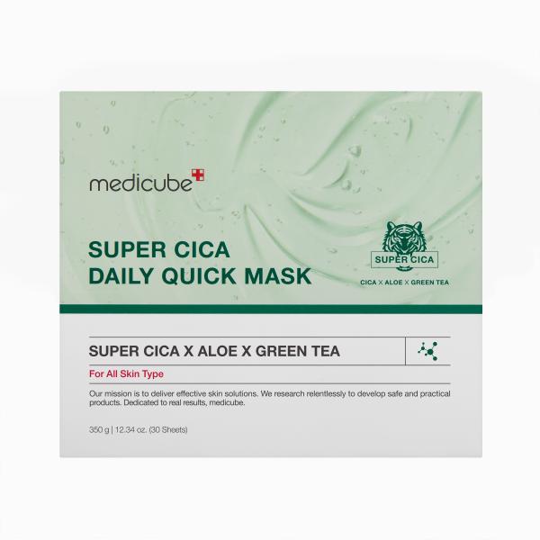 Medicube Super Cica Daily Quick Mask 30pcs
