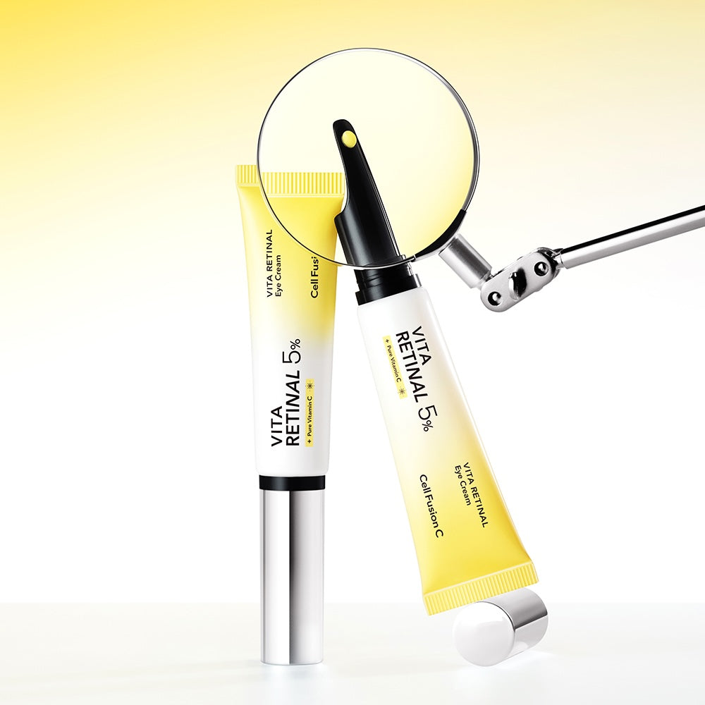 Cell Fusion C Toning C Vita Retinal Eye Cream 20ml, formula texture and finish