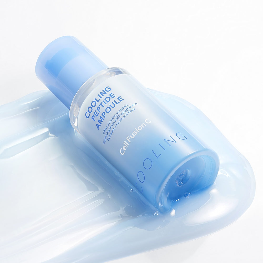 Cell Fusion C Cooling Peptide Ampoule 30ml, formula texture and finish