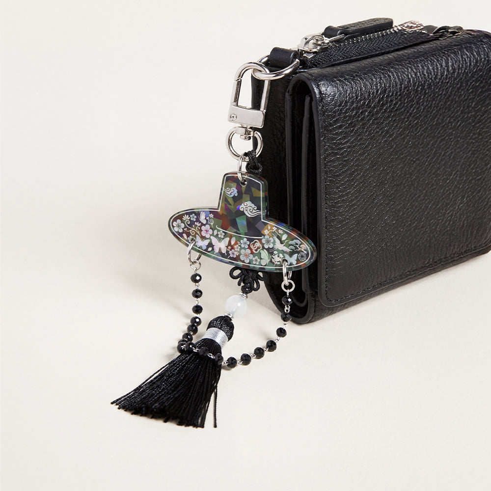 Pyunkang Yul K-Object Keyring Mother-of-Pearl Gat
