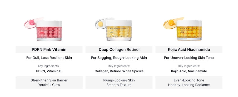 SUNGBOON EDITOR PDRN Pink Vitamin Glow Boosting Capsule Cream