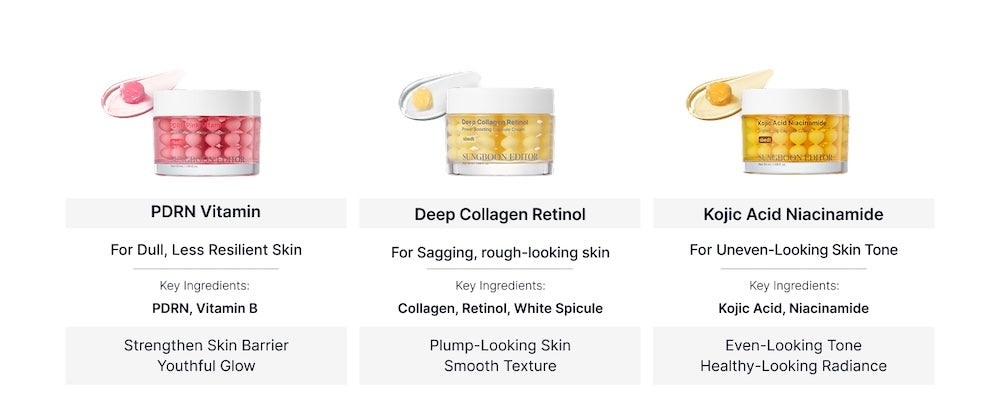 SUNGBOON EDITOR Kojic Acid Niacinamide Brightening Capsule Cream