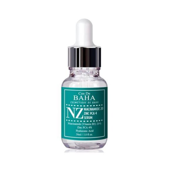 Cos De Baha NZ Niacinamide 20% Zinc PCA 4% Serum 30ml