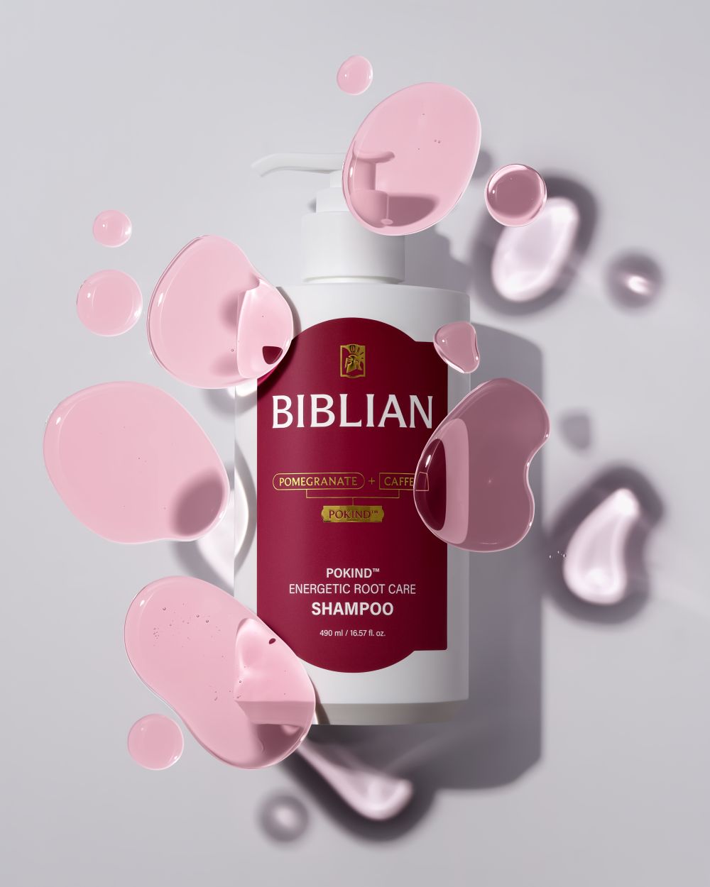 BIBLIAN Pokind  Energetic Root Care Shampoo 490ml