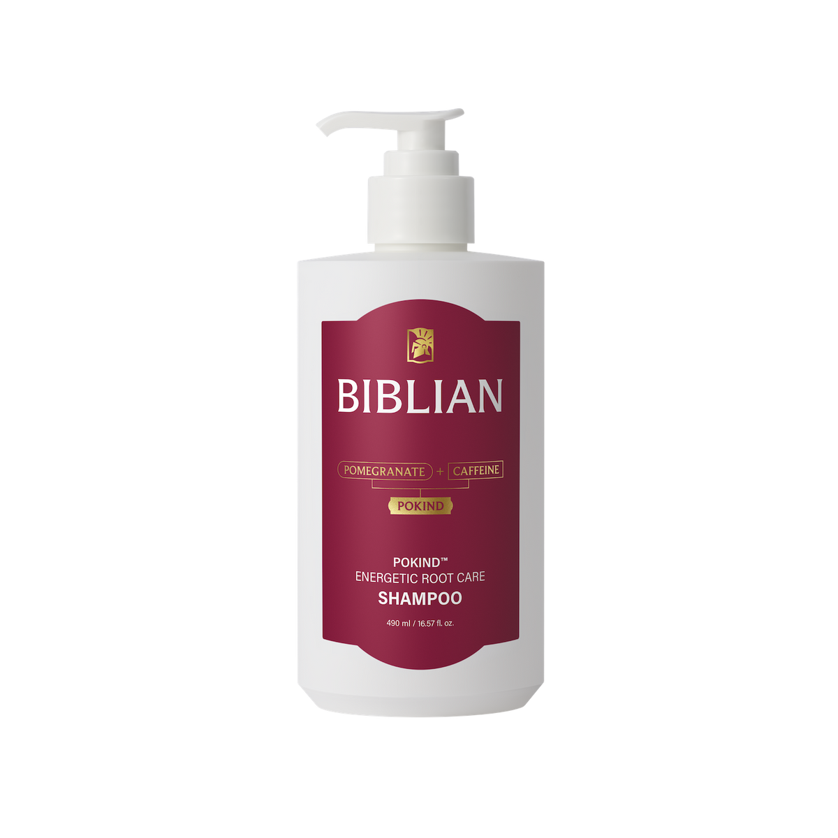 BIBLIAN Pokind  Energetic Root Care Shampoo 490ml
