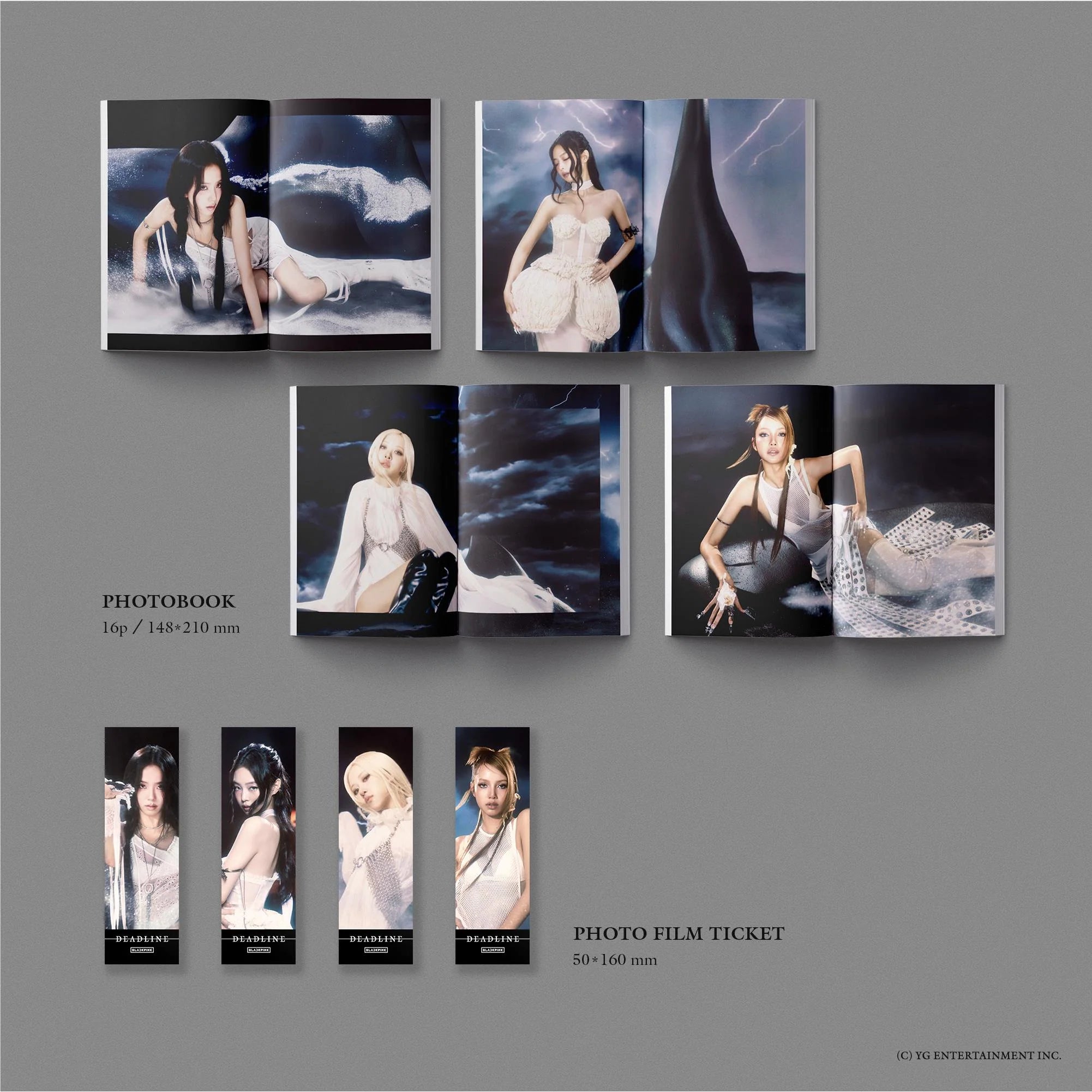 BLACKPINK 3rd MINI ALBUM [DEADLINE] SILVER Ver. - JENNIE ver.