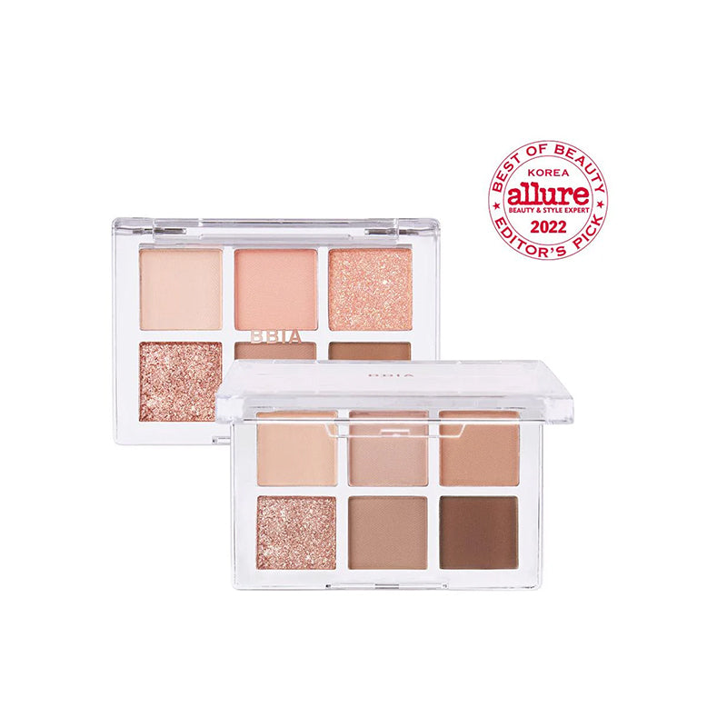 BBIA Ready To Wear Eye Palette - 6-shade everyday eyeshadow palette