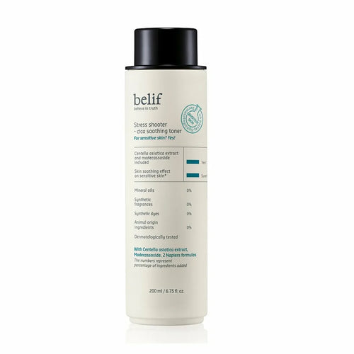 Belif Stress Shooter Cica Soothing Toner 200ml - front