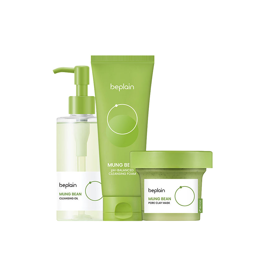 Beplain Mung Bean Deep Pore Cleansing Set