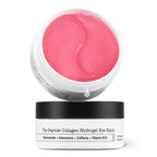 COSRX The Peptide Collagen Hydrogel Eye Patch - patch applied