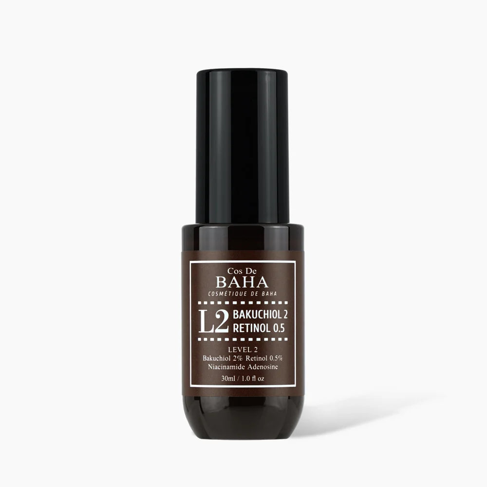 Cos De Baha L2 Bakuchiol 2% Retinol 0.5% Serum 30ml