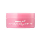 Medicube PDRN Pink Caffeine Collagen Eye Patch - front