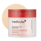 Medicube Red Succinic Acid Peeling Pads - pad close-up