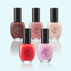 Tiptoe Syrup Glitter & Shimmer Nail Polish - shade swatches